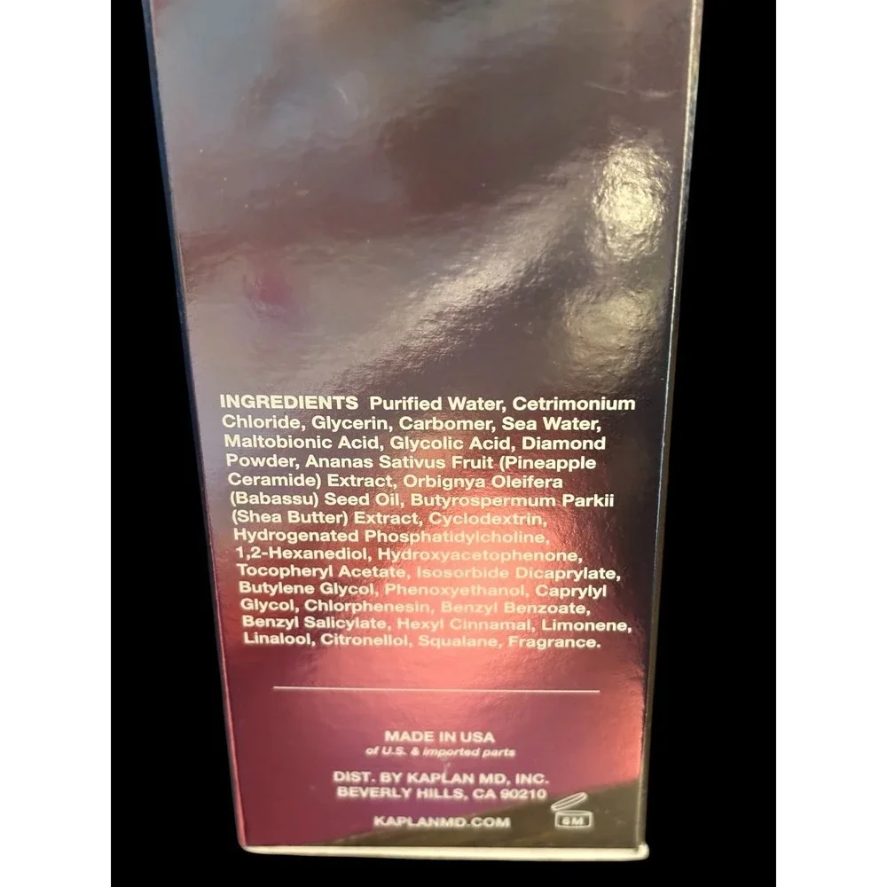 Kaplan‎ MD Diamond Contour InstaGlow Gommage Body Peel Set Full Size Travel NIB